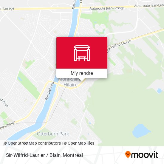 Sir-Wilfrid-Laurier / Blain plan