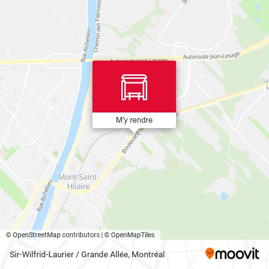 Sir-Wilfrid-Laurier / Grande Allée plan