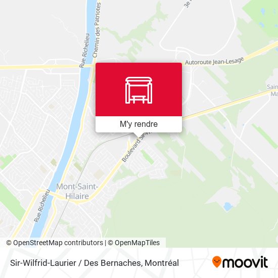 Sir-Wilfrid-Laurier / Des Bernaches plan