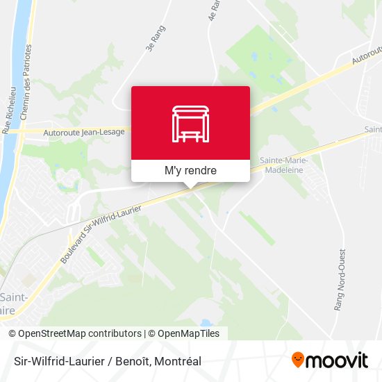 Sir-Wilfrid-Laurier / Benoît plan