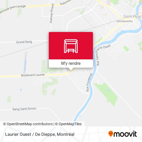 Laurier Ouest / De Dieppe plan