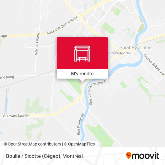 Boullé / Sicotte (Cégep) plan