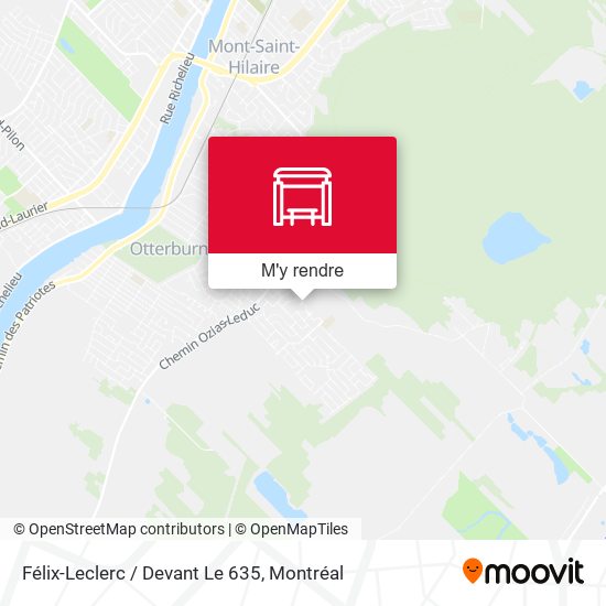 Félix-Leclerc / Devant Le 635 plan