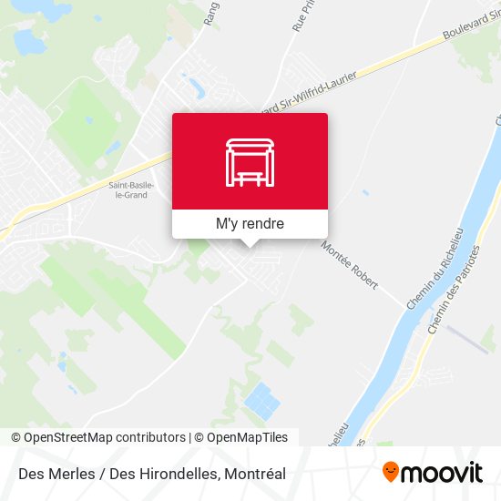 Des Merles / Des Hirondelles plan