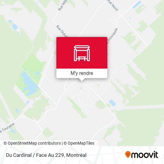 Du Cardinal / Face Au 229 plan