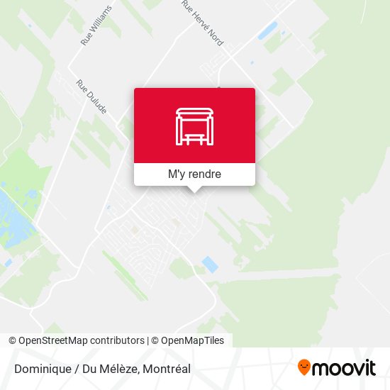 Dominique / Du Mélèze plan