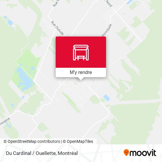 Du Cardinal / Ouellette plan