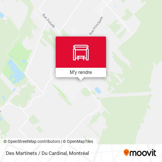 Des Martinets / Du Cardinal plan
