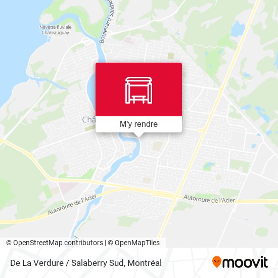 De La Verdure / Salaberry Sud plan