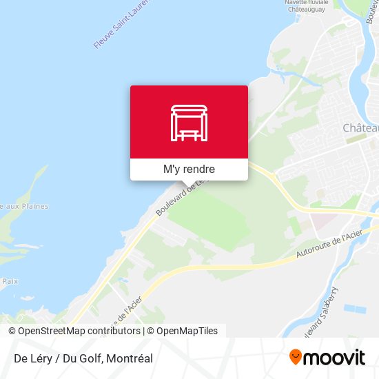 De Léry / Du Golf plan