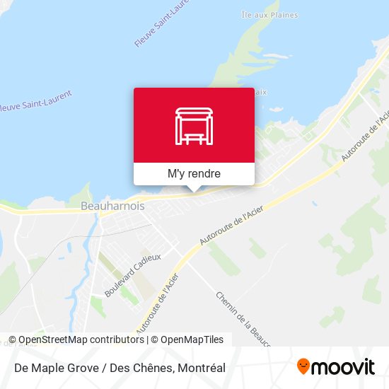 De Maple Grove / Des Chênes plan