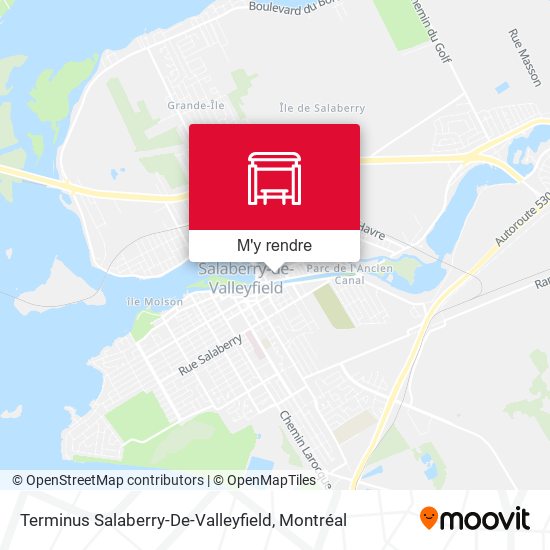 Terminus Salaberry-De-Valleyfield plan