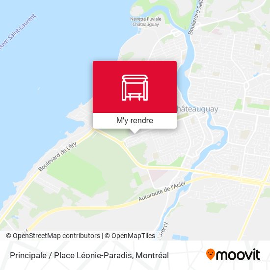 Principale / Place Léonie-Paradis plan