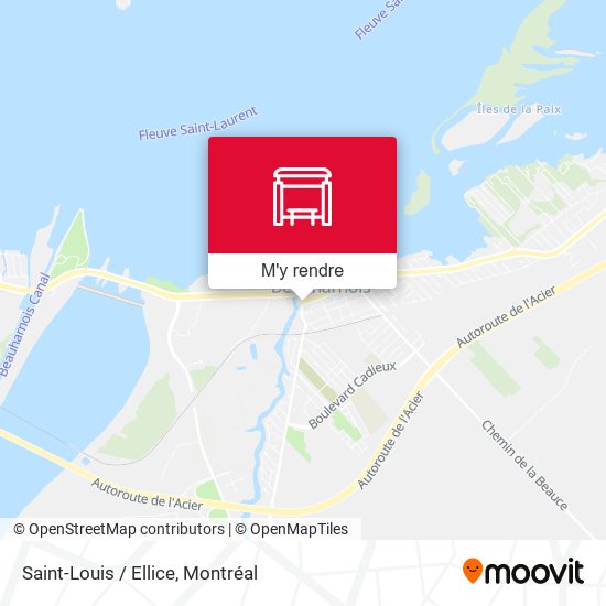 Saint-Louis / Ellice plan