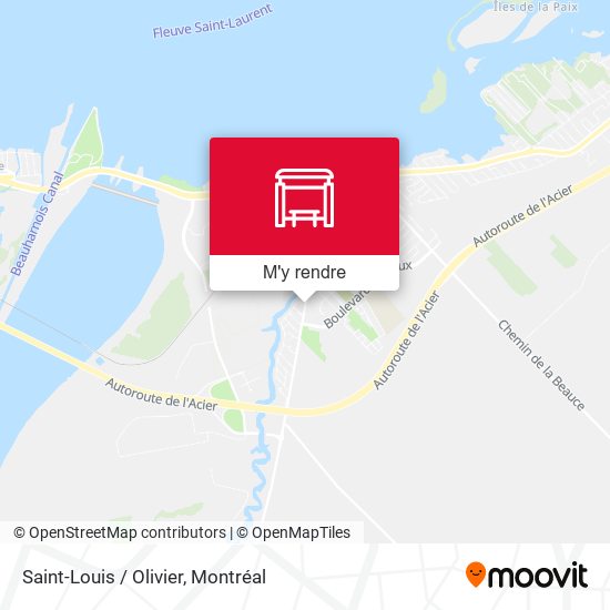 Saint-Louis / Olivier plan