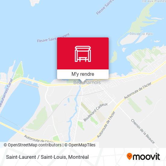 Saint-Laurent / Saint-Louis plan