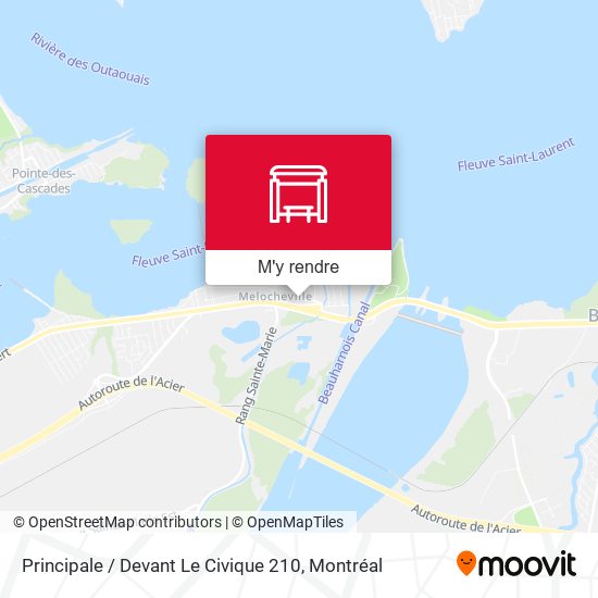 Principale / Devant Le Civique 210 plan