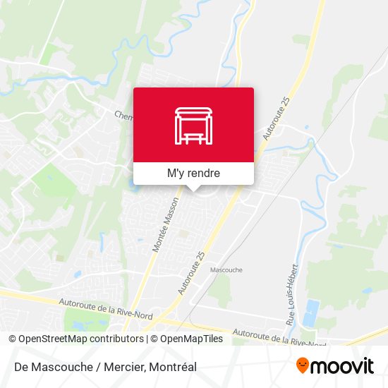 De Mascouche / Mercier plan