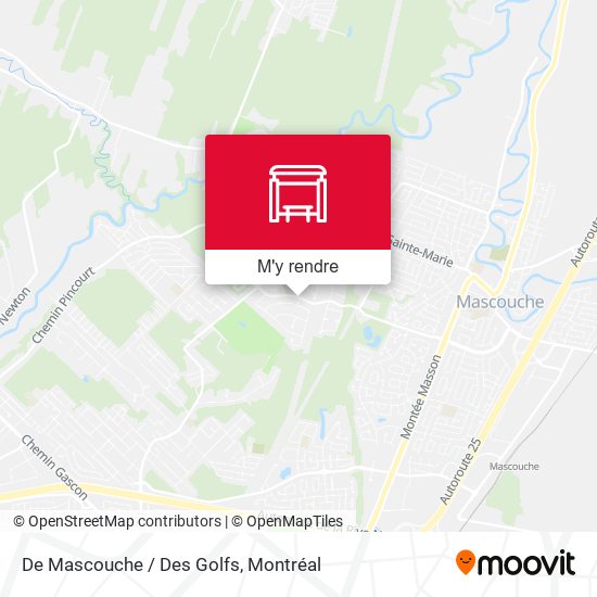 De Mascouche / Des Golfs plan
