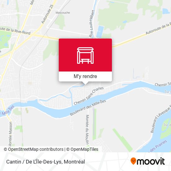 Cantin / De L'Île-Des-Lys plan