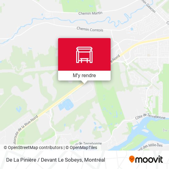 De La Pinière / Devant Le Sobeys plan