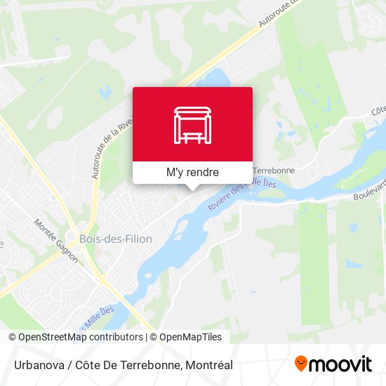 Urbanova / Côte De Terrebonne plan