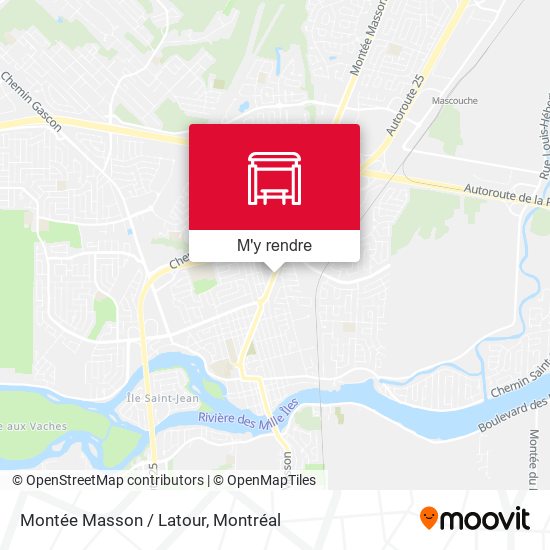 Montée Masson / Latour plan