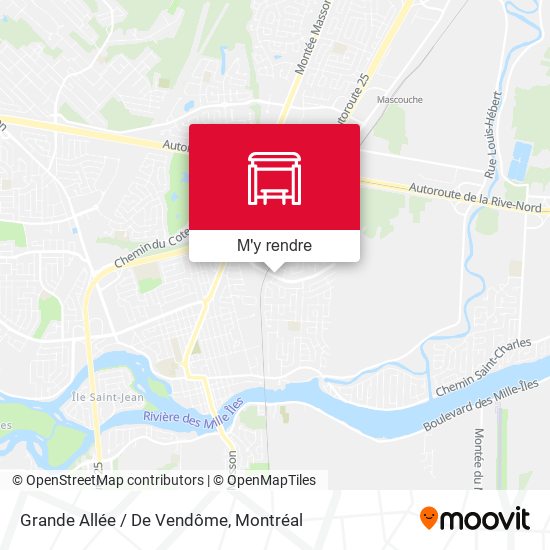 Grande Allée / De Vendôme plan