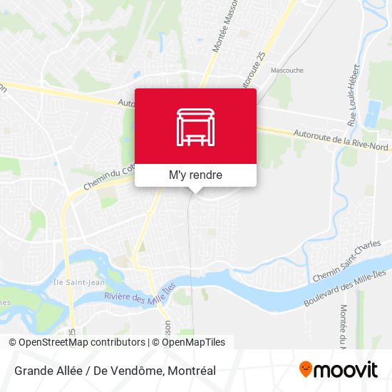 Grande Allée / De Vendôme plan