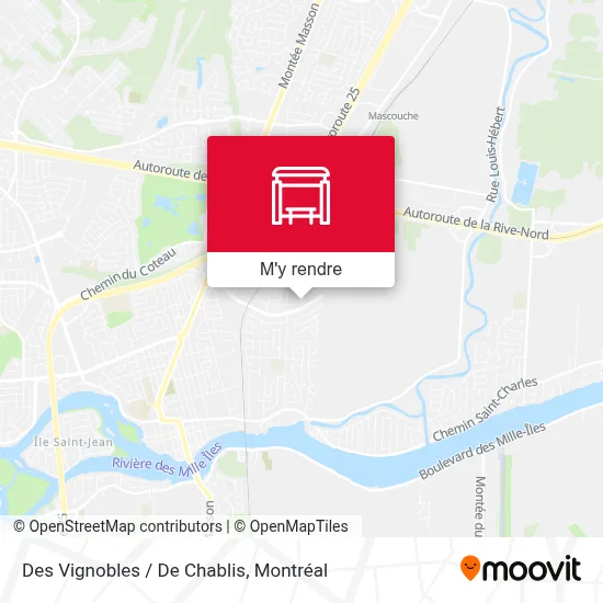 Des Vignobles / De Chablis plan