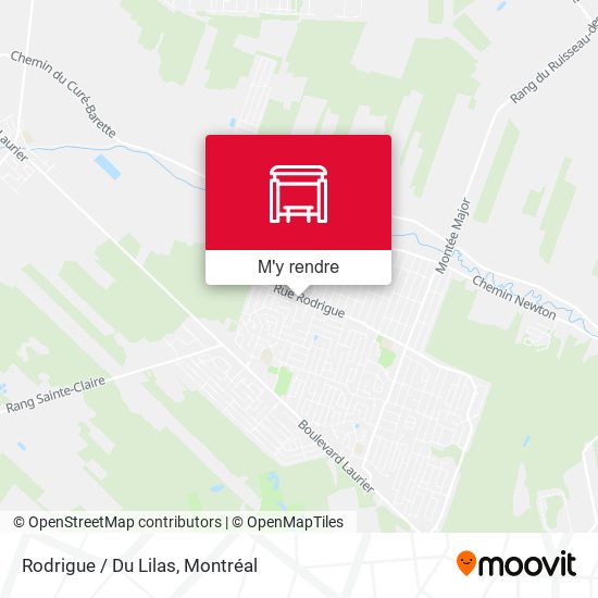 Rodrigue / Du Lilas plan