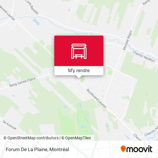 Forum De La Plaine plan