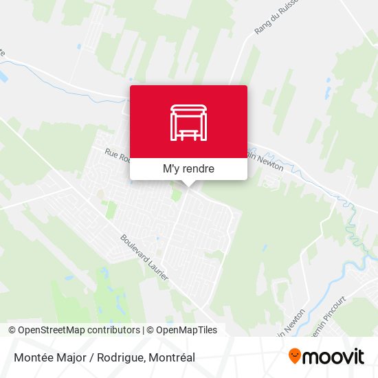 Montée Major / Rodrigue plan