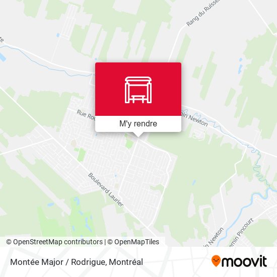 Montée Major / Rodrigue plan