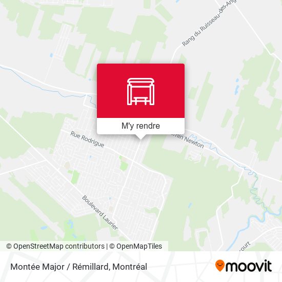 Montée Major / Rémillard plan