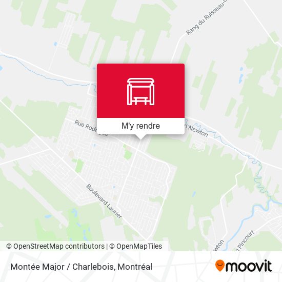 Montée Major / Charlebois plan