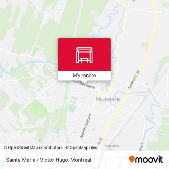 Sainte-Marie / Victor-Hugo plan