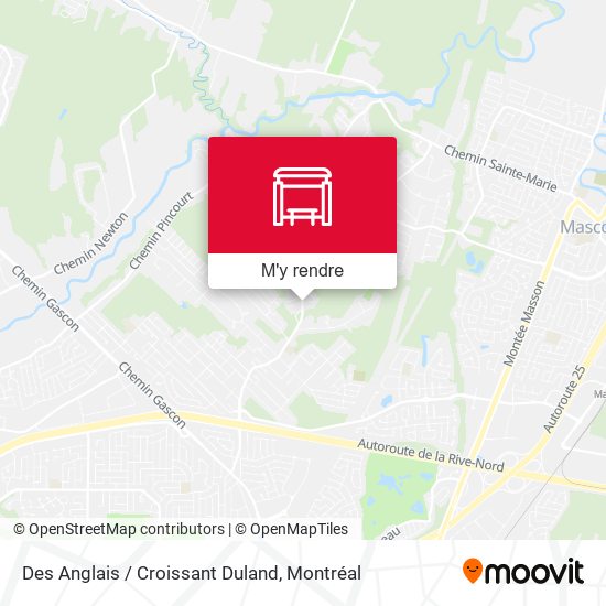 Des Anglais / Croissant Duland plan