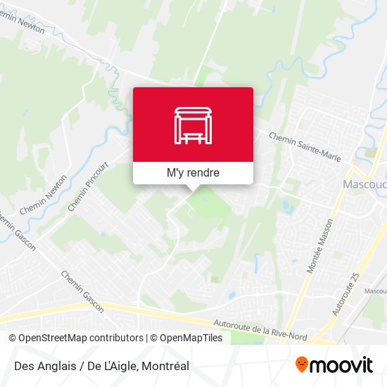 Des Anglais / De L'Aigle plan