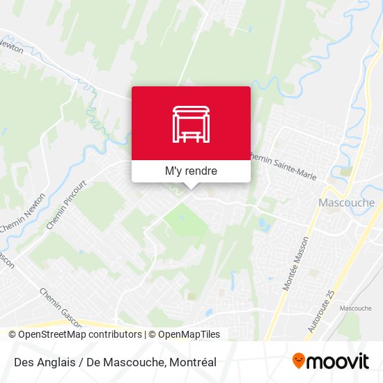 Des Anglais / De Mascouche plan