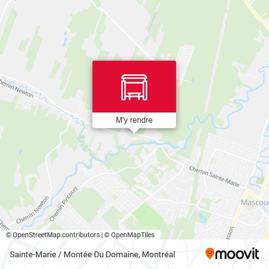 Sainte-Marie / Montée Du Domaine plan