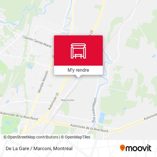 De La Gare / Marconi plan