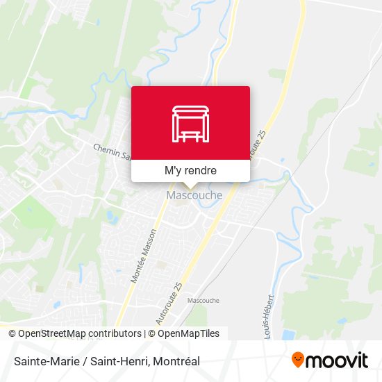 Sainte-Marie / Saint-Henri plan
