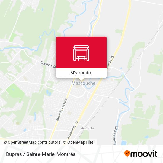 Dupras / Sainte-Marie plan