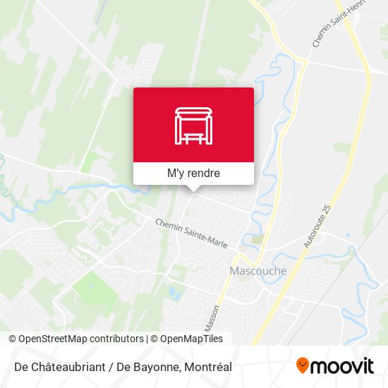 De Châteaubriant / De Bayonne plan
