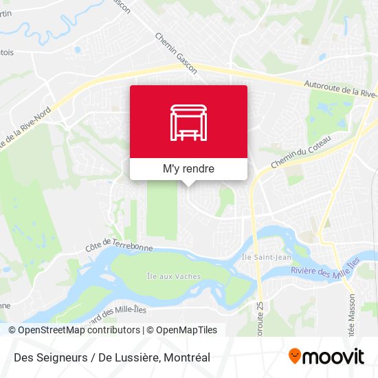 Des Seigneurs / De Lussière plan