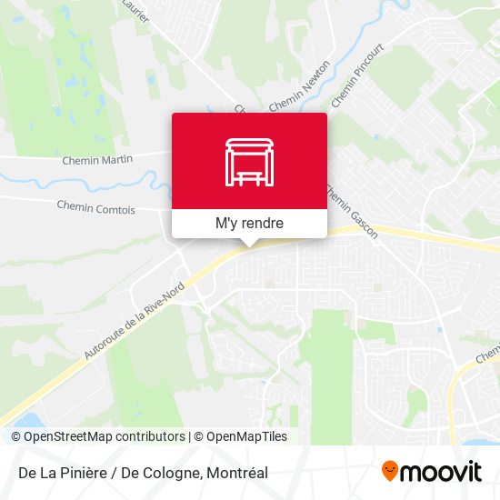 De La Pinière / De Cologne plan
