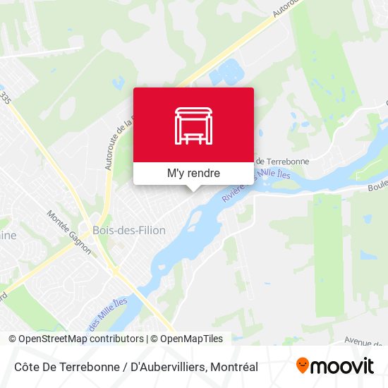 Côte De Terrebonne / D'Aubervilliers plan