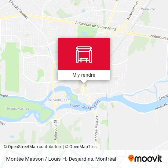 Montée Masson / Louis-H.-Desjardins plan