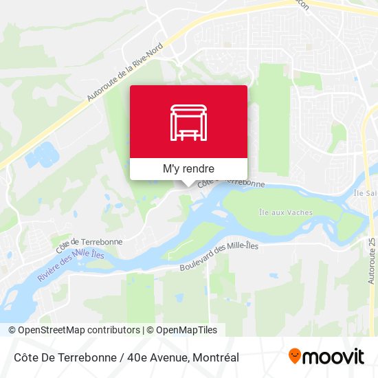 Côte De Terrebonne / 40e Avenue plan